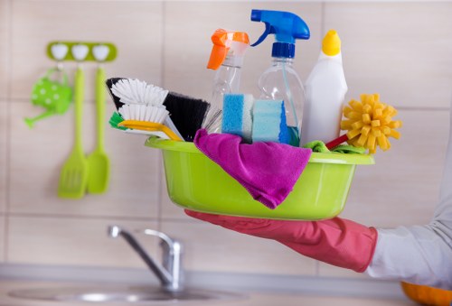Risk assessment checklist and safety equipment before cleaning