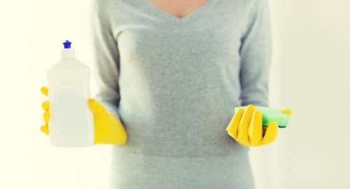 Local Kingston upon Thames cleaning professional preparing a fresh and tidy interior