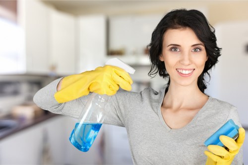 Professional cleaning routine for Kingstonuponthames homes
