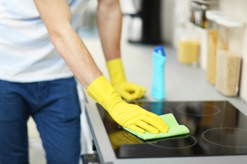 Reviewing cleaning service details as part of a complaint investigation